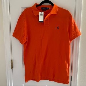 Orange Polo New with tags